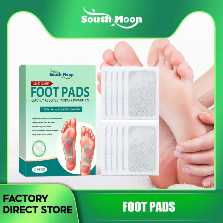 100% Merbal & Fat Loss Detox Foot Pads (1 BOX = 10 PATCHES)