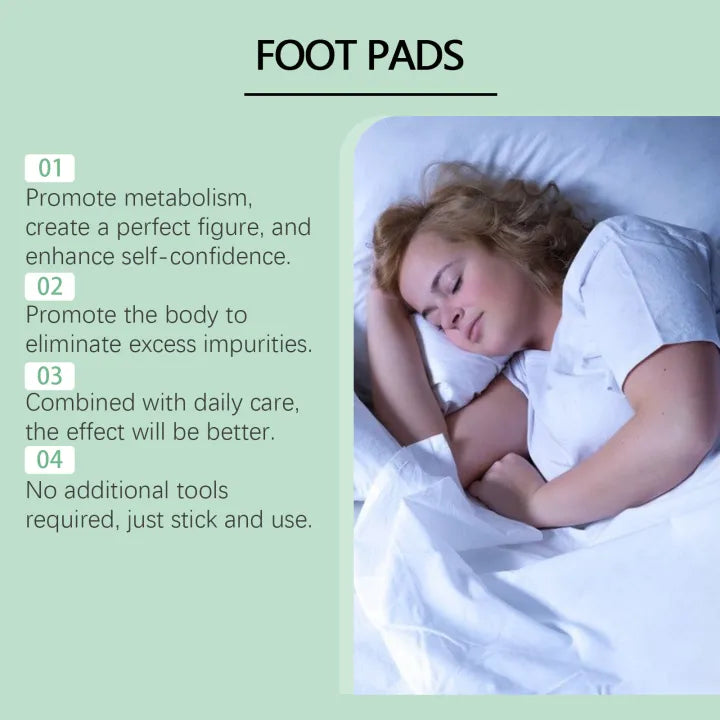 100% Merbal & Fat Loss Detox Foot Pads (1 BOX = 10 PATCHES)